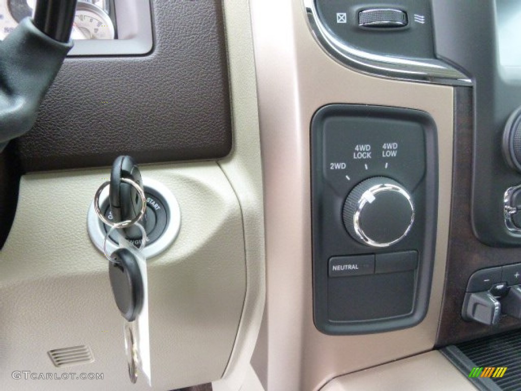 2014 2500 Laramie Longhorn Crew Cab 4x4 - Western Brown / Canyon Brown/Light Frost Beige photo #16