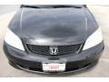 2005 Nighthawk Black Pearl Honda Civic LX Coupe  photo #2