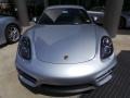 2014 Rhodium Silver Metallic Porsche Cayman   photo #2