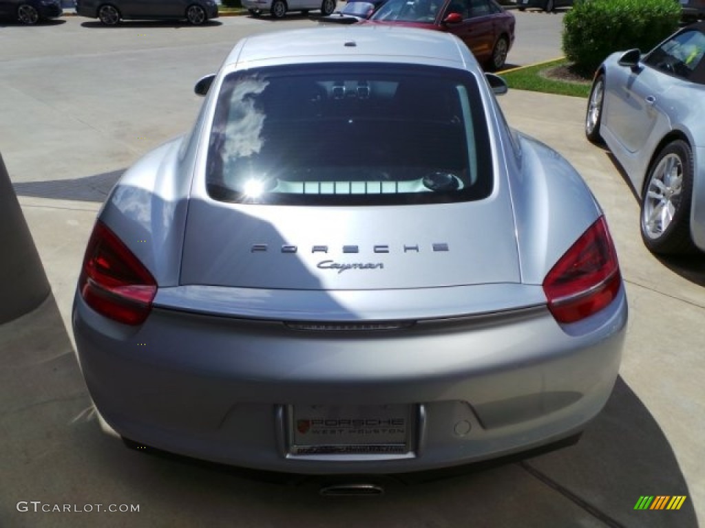 2014 Cayman  - Rhodium Silver Metallic / Black photo #6