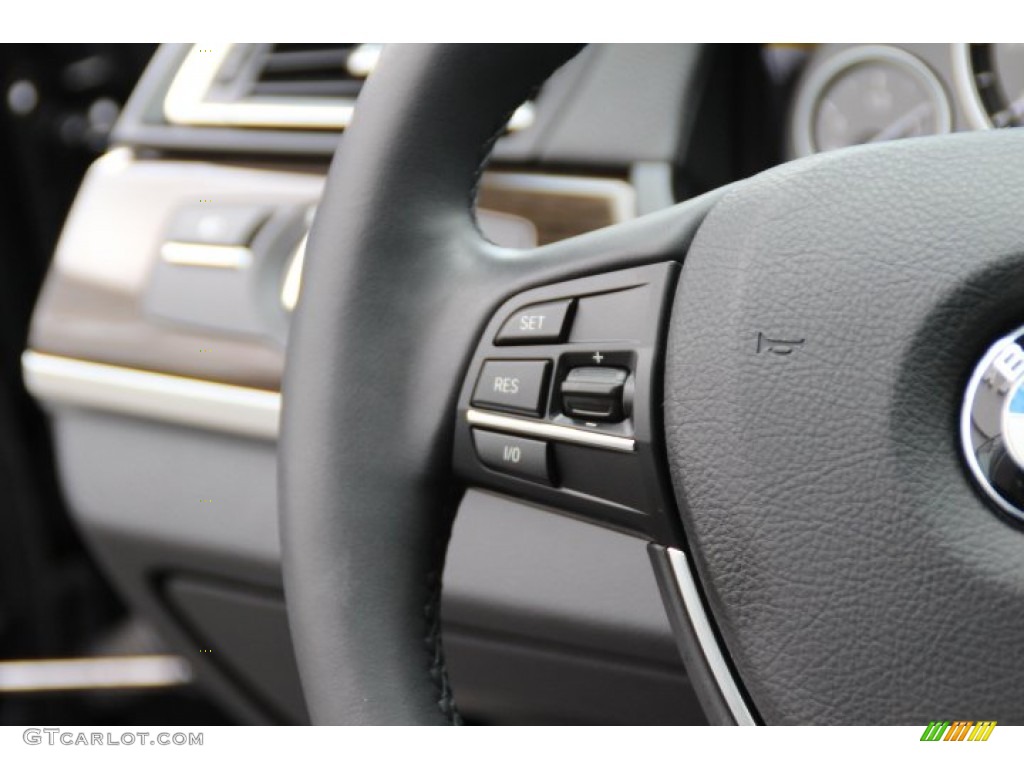2013 7 Series 740Li xDrive Sedan - Black Sapphire Metallic / Black photo #16