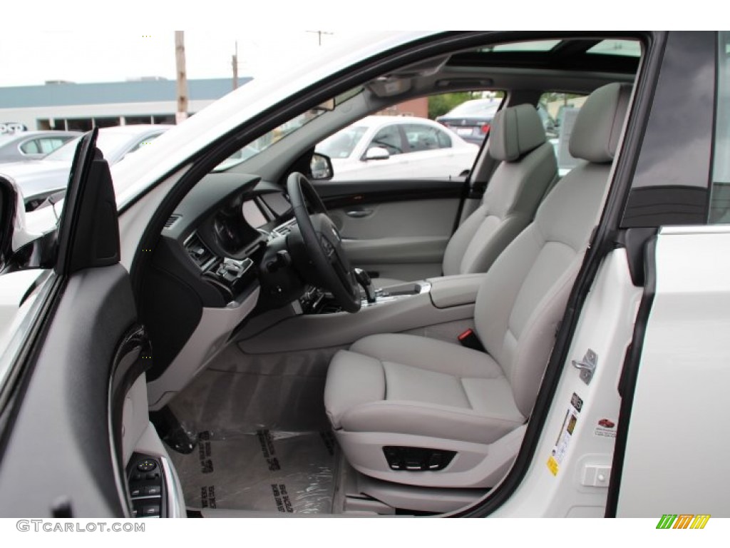 Everest Gray Interior 2013 BMW 5 Series 550i Gran Turismo Photo #93814462