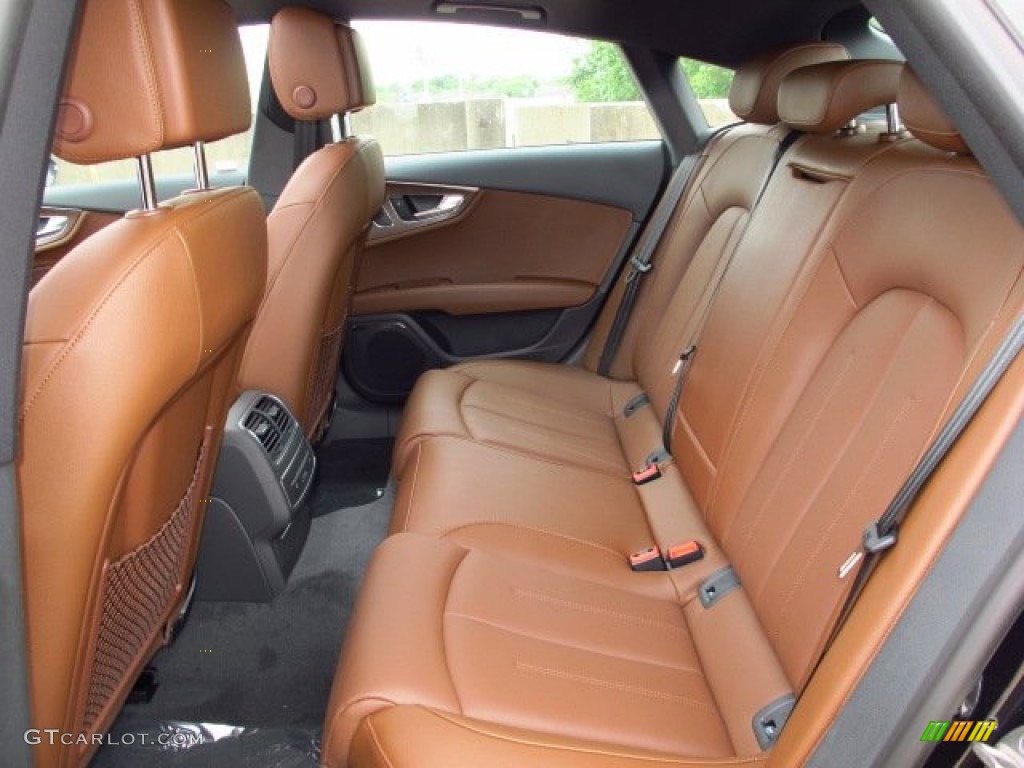 2014 Audi A7 3.0T quattro Premium Plus Rear Seat Photo #93814519