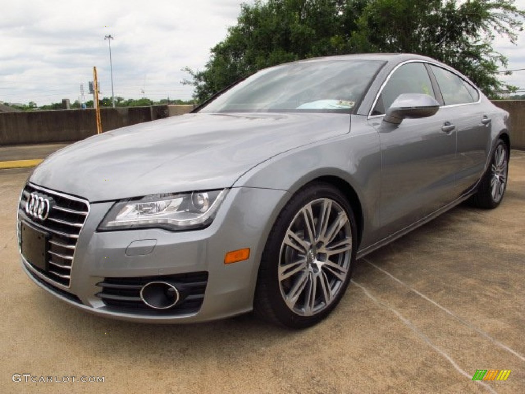 Quartz Gray Metallic 2014 Audi A7 3.0 TDI quattro Premium Plus Exterior Photo #93814831