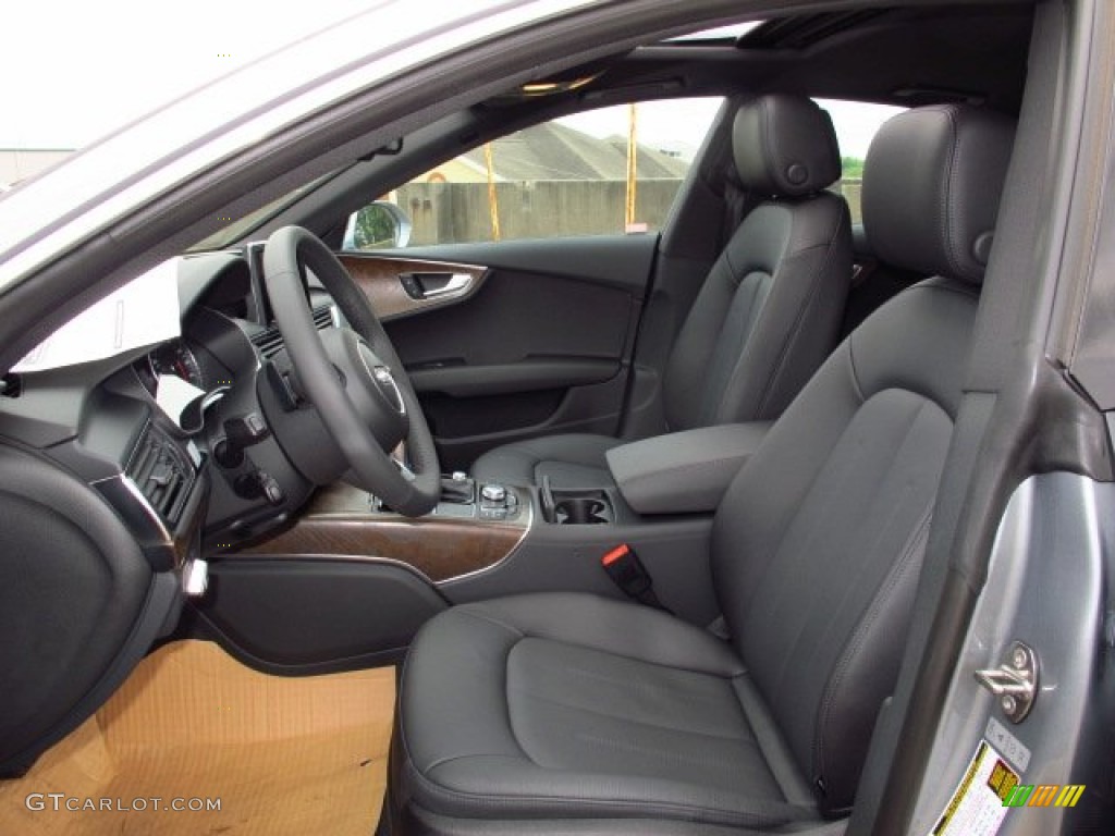 2014 Audi A7 3.0 TDI quattro Premium Plus Front Seat Photo #93815048