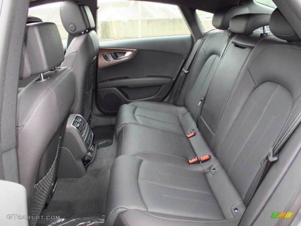 2014 Audi A7 3.0 TDI quattro Premium Plus Rear Seat Photos