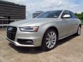 Cuvee Silver Metallic 2014 Audi A4 2.0T quattro Sedan Exterior