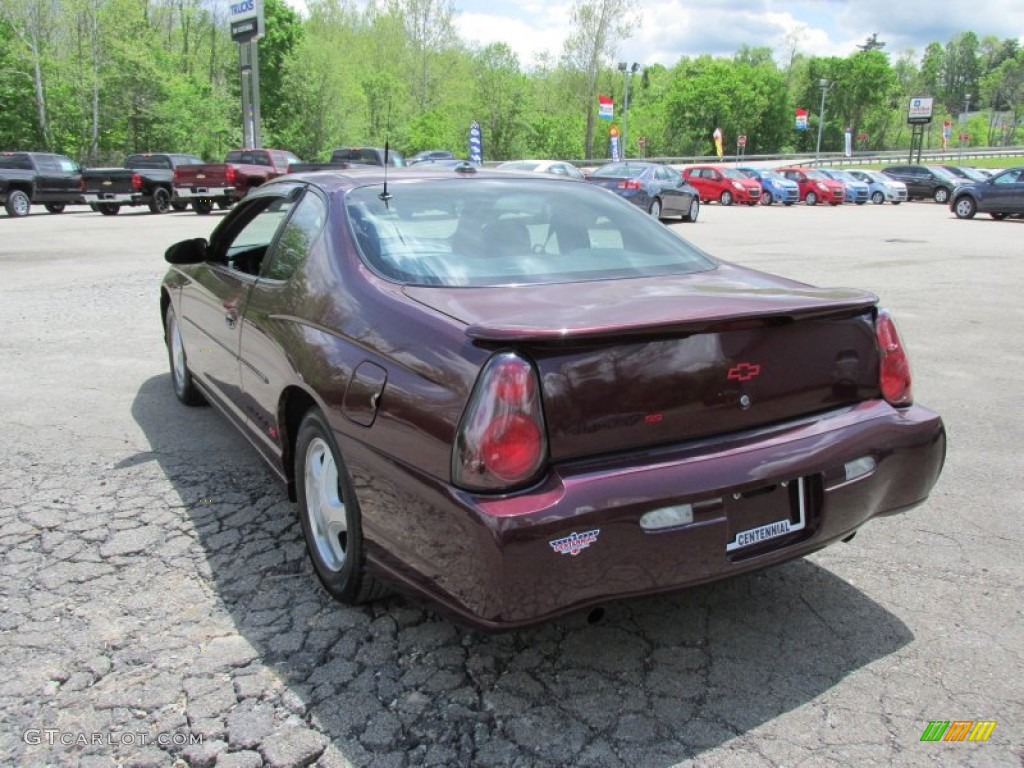 2003 Monte Carlo SS - Berry Red Metallic / Ebony Black photo #4