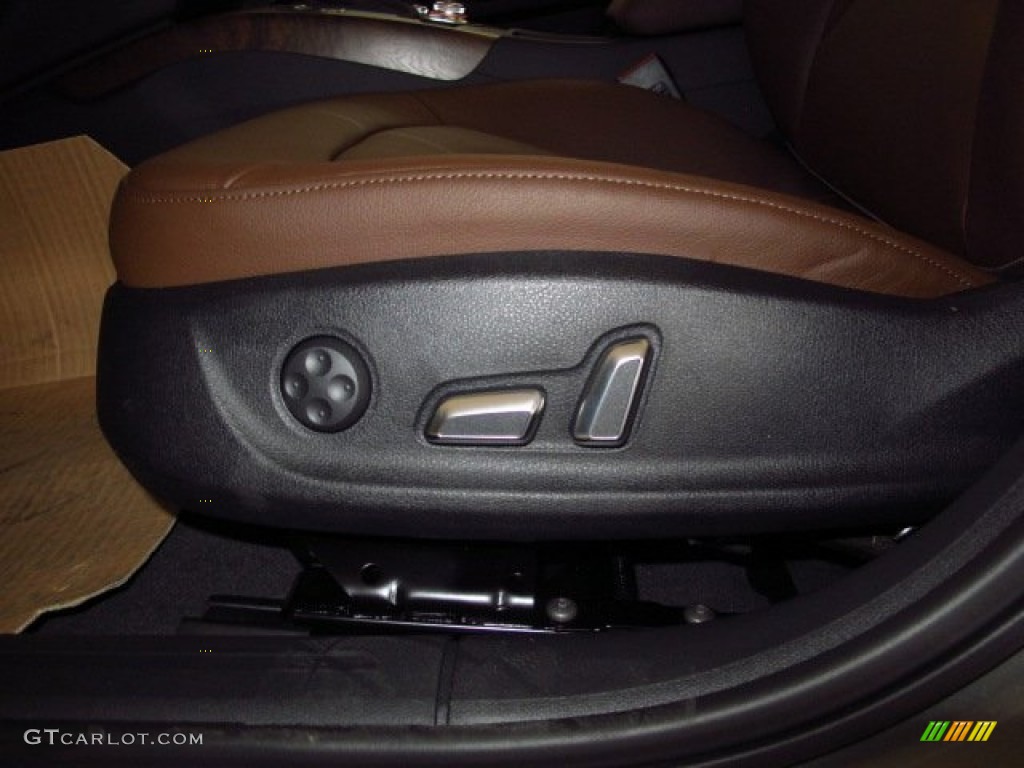 2014 A4 2.0T quattro Sedan - Cuvee Silver Metallic / Chestnut Brown/Black photo #17