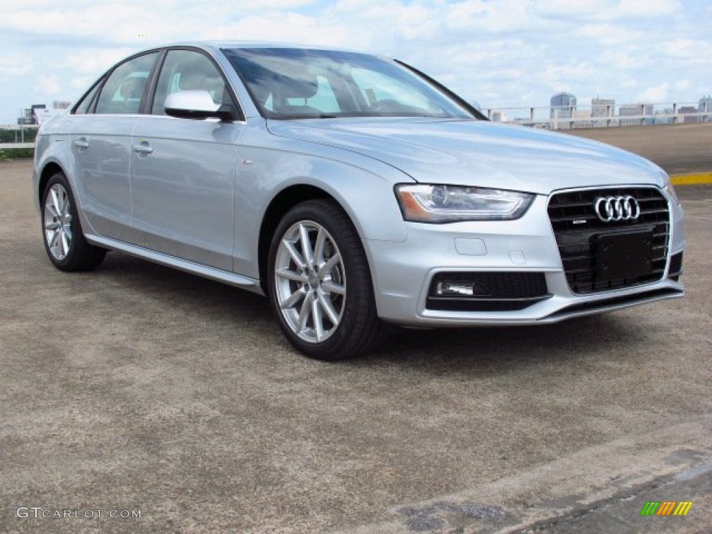 2014 A4 2.0T quattro Sedan - Ice Silver Metallic / Titanium Grey photo #1