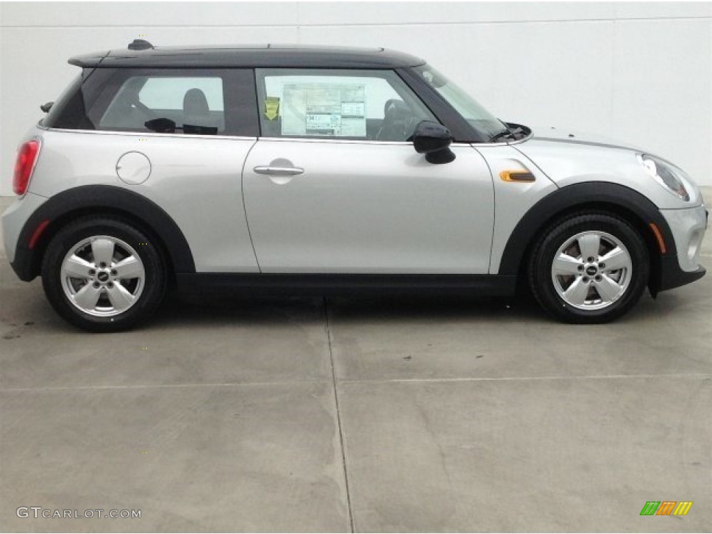 White Silver Metallic 2014 Mini Cooper Hardtop Exterior Photo #93816655