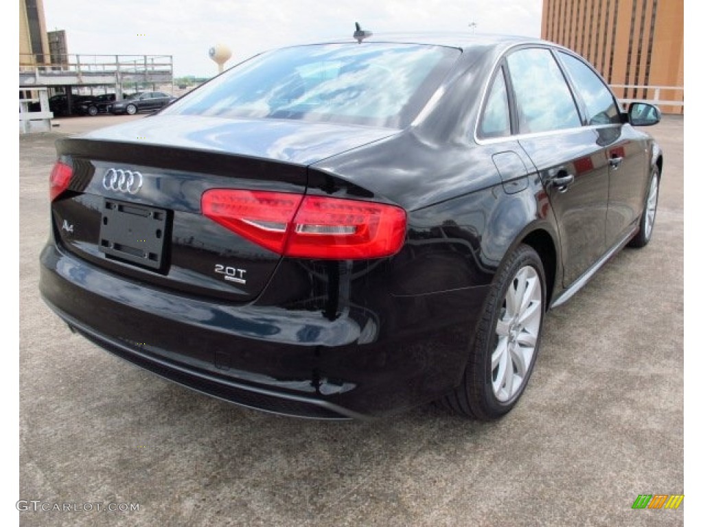 Brilliant Black 2014 Audi A4 2.0T quattro Sedan Exterior Photo #93817107