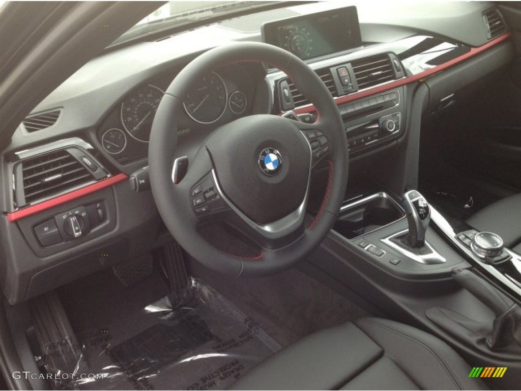 2014 3 Series 328i Sedan - Jet Black / Black photo #6