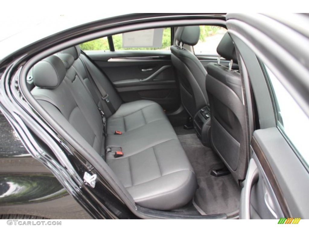 2014 BMW 5 Series 528i xDrive Sedan Rear Seat Photo #93818569
