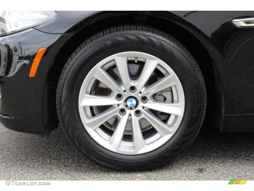 2014 5 Series 528i xDrive Sedan - Jet Black / Black photo #30