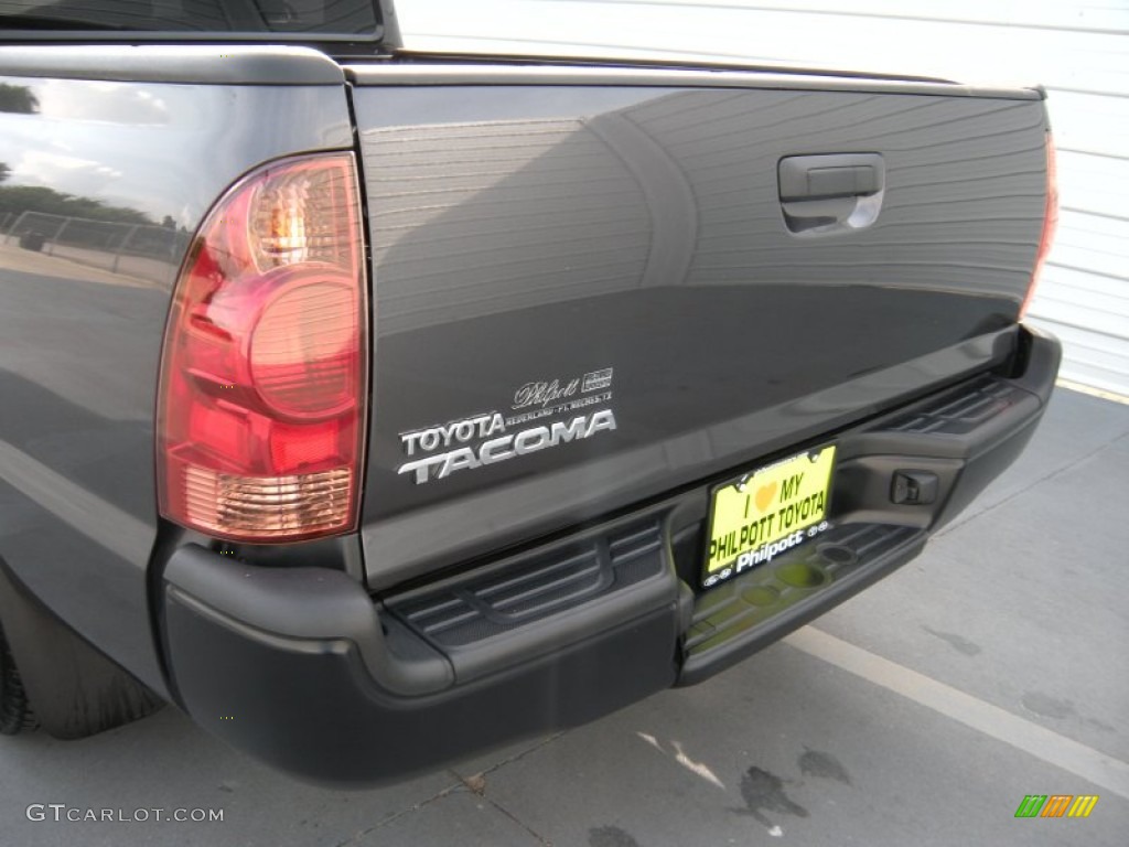 2012 Tacoma Regular Cab - Magnetic Gray Mica / Graphite photo #19
