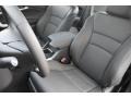 2014 Honda Accord Black Interior Front Seat Photo
