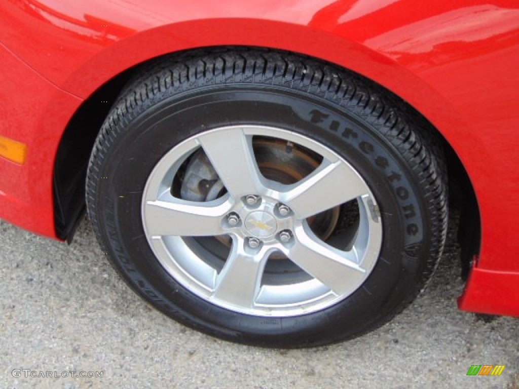 2012 Cruze LT/RS - Victory Red / Jet Black/Sport Red photo #3