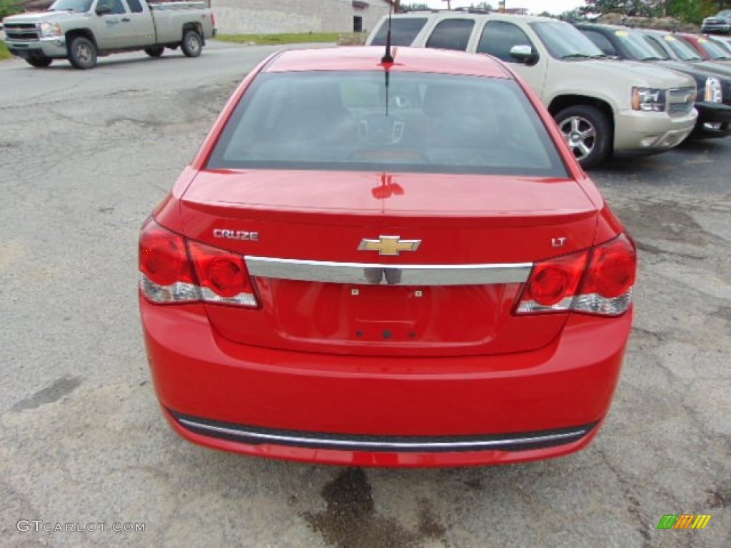 2012 Cruze LT/RS - Victory Red / Jet Black/Sport Red photo #7