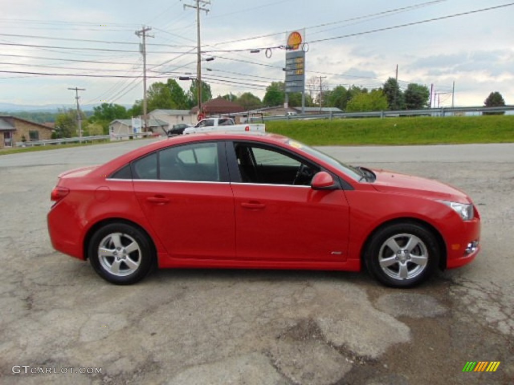 2012 Cruze LT/RS - Victory Red / Jet Black/Sport Red photo #10