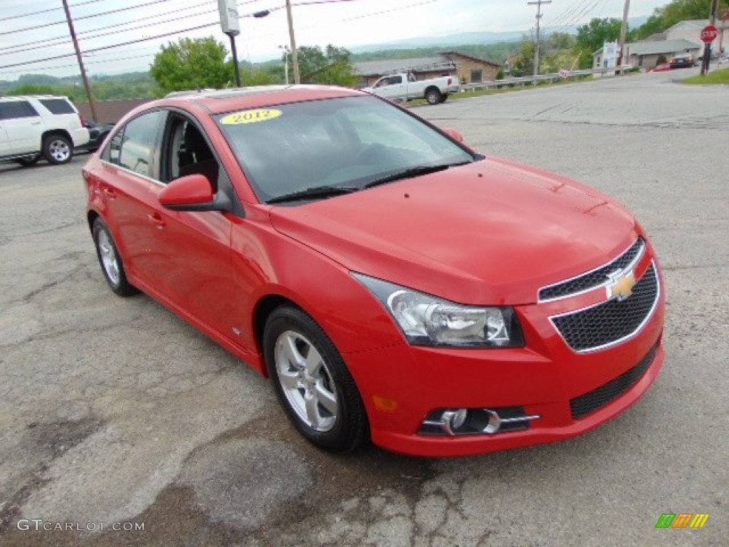 2012 Cruze LT/RS - Victory Red / Jet Black/Sport Red photo #11