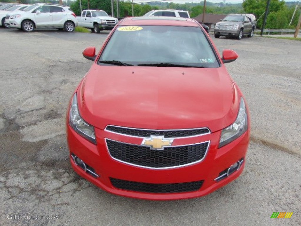 2012 Cruze LT/RS - Victory Red / Jet Black/Sport Red photo #12