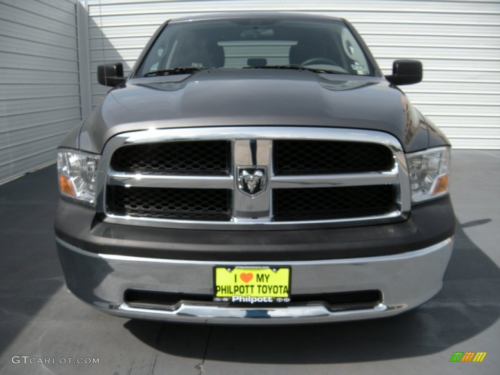 2011 Ram 1500 ST Crew Cab - Mineral Gray Metallic / Dark Slate Gray/Medium Graystone photo #8