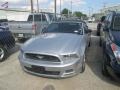 2014 Ingot Silver Ford Mustang V6 Convertible  photo #2