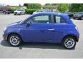 2013 Azzuro (Blue) Fiat 500 Pop  photo #3