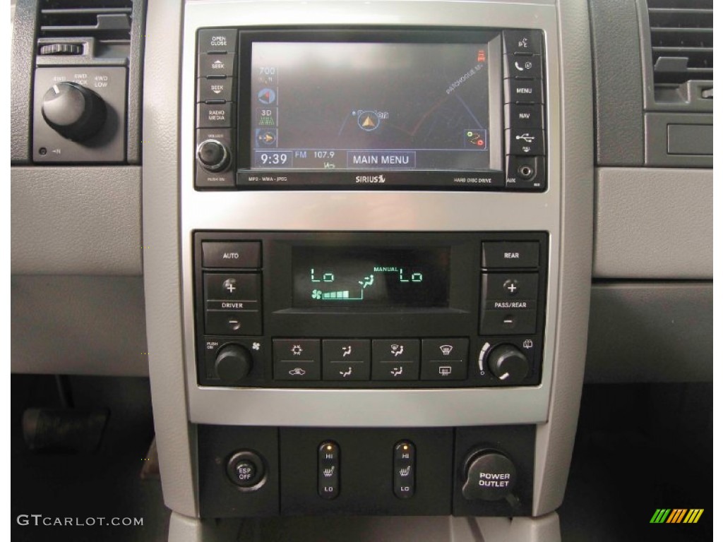 2008 Durango Limited 4x4 - Brilliant Black / Khaki Two-Tone photo #15