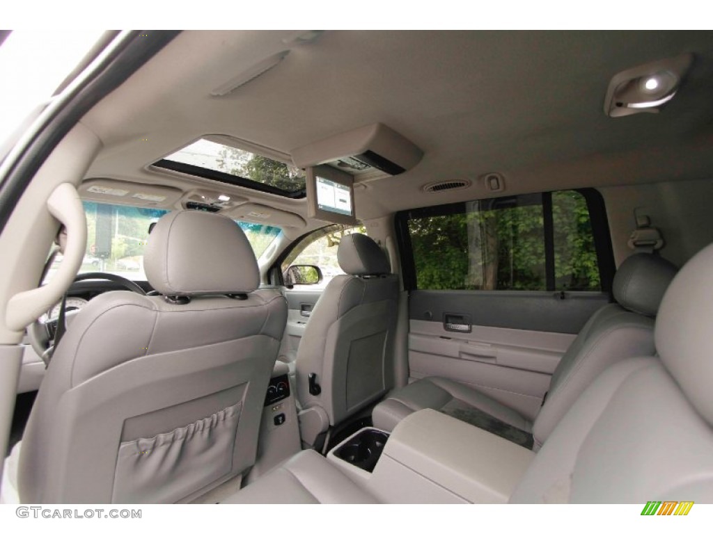 2008 Durango Limited 4x4 - Brilliant Black / Khaki Two-Tone photo #21