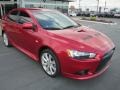 Rally Red Metallic 2012 Mitsubishi Lancer RALLIART AWD Exterior