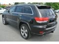 2014 Brilliant Black Crystal Pearl Jeep Grand Cherokee Overland 4x4  photo #4