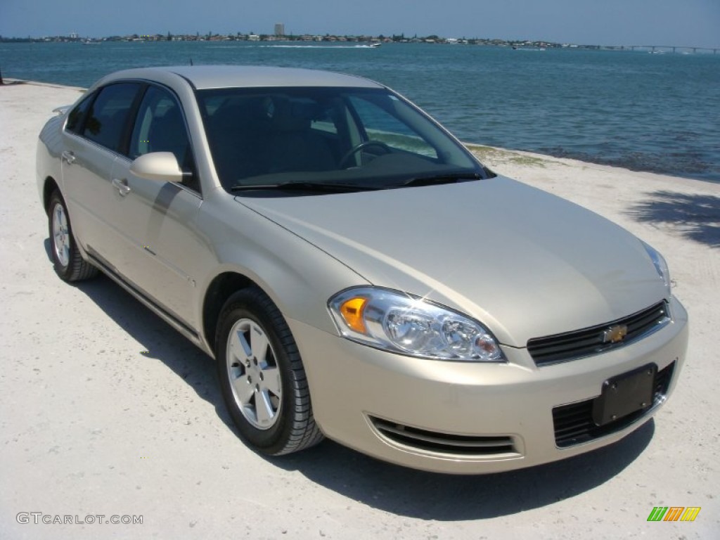Gold Mist Metallic 2008 Chevrolet Impala LT Exterior Photo #93826714