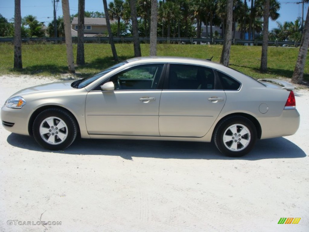 Gold Mist Metallic 2008 Chevrolet Impala LT Exterior Photo #93826786