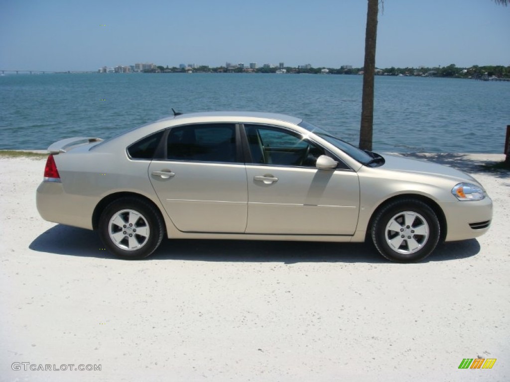 Gold Mist Metallic 2008 Chevrolet Impala LT Exterior Photo #93826891