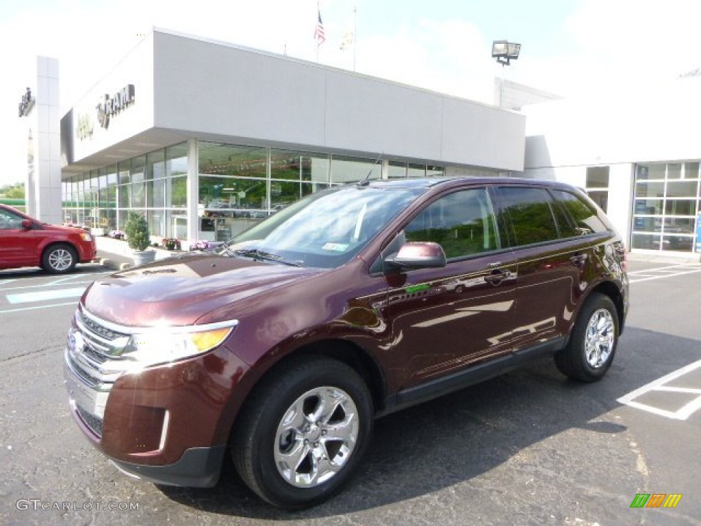 2012 Edge SEL AWD - Cinnamon Metallic / Charcoal Black photo #1