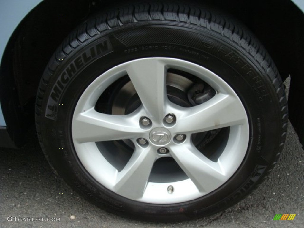 2012 RX 350 AWD - Cerulean Blue Metallic / Light Gray photo #24