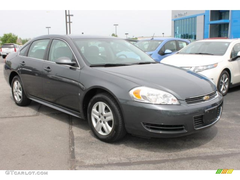 Cyber Gray Metallic 2010 Chevrolet Impala LS Exterior Photo #93827254