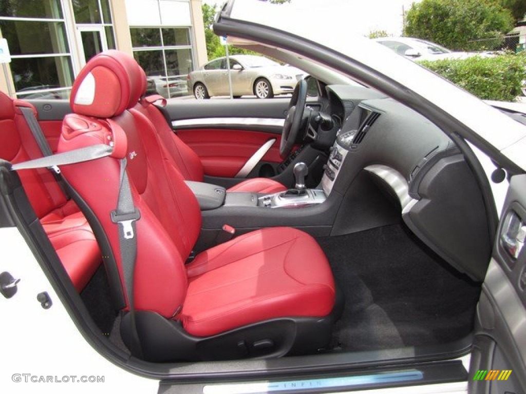 2013 Infiniti G IPL G Convertible Front Seat Photos