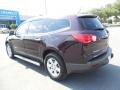 2010 Dark Cherry Metallic Chevrolet Traverse LT  photo #3