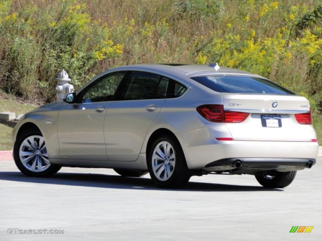 2010 5 Series 535i Gran Turismo - Milano Beige Metallic / Venetian Beige Dakota Leather photo #5