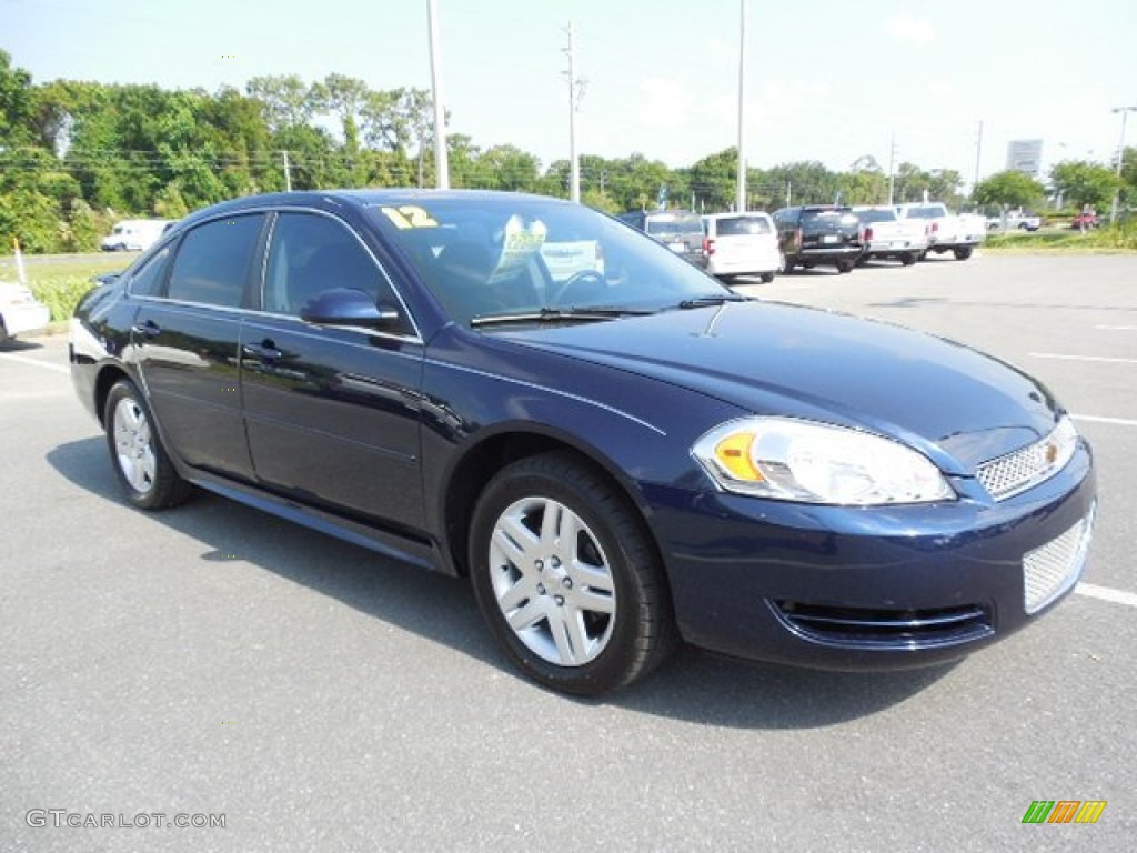 Imperial Blue Metallic 2012 Chevrolet Impala LT Exterior Photo #93830827