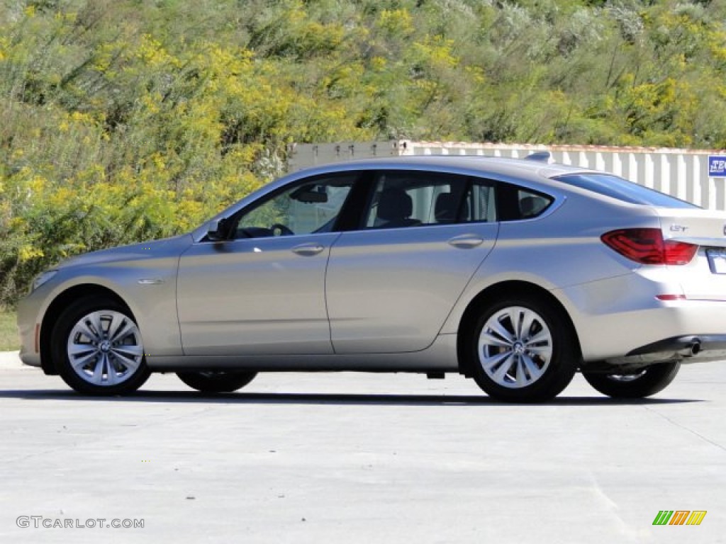 2010 5 Series 535i Gran Turismo - Milano Beige Metallic / Venetian Beige Dakota Leather photo #34