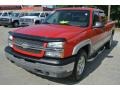 2004 Victory Red Chevrolet Silverado 1500 Z71 Extended Cab 4x4  photo #2