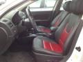 2012 Ford Fusion Sport Red Interior Front Seat Photo