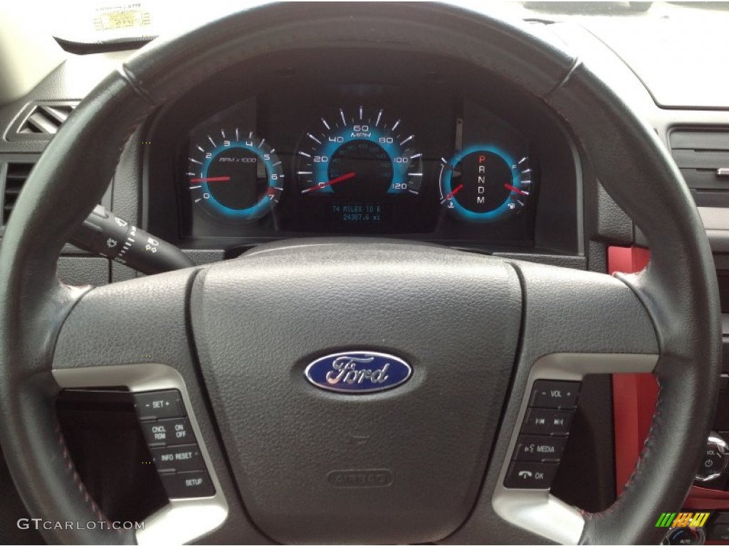 2012 Ford Fusion Sport AWD Steering Wheel Photos