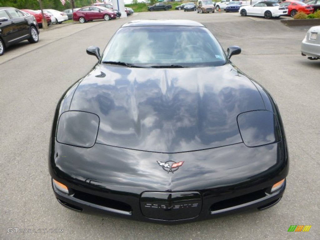 Black 2004 Chevrolet Corvette Coupe Exterior Photo #93832866