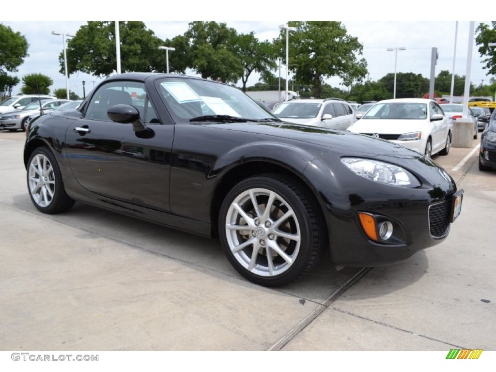 2011 MX-5 Miata Grand Touring Hard Top Roadster - Brilliant Black / Black photo #7