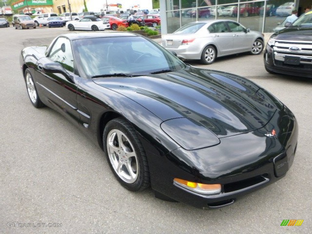 Black 2004 Chevrolet Corvette Coupe Exterior Photo #93832879